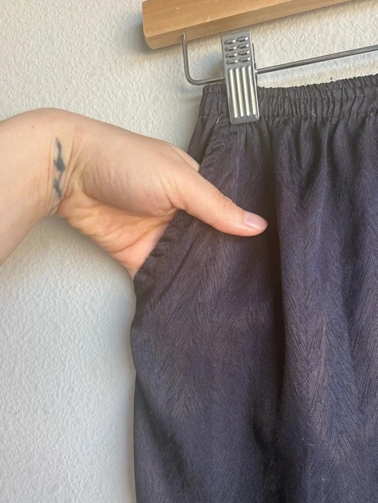 Ivory and Black Printed Button-Up Shirt and matching pant set - Picture 8 of 10